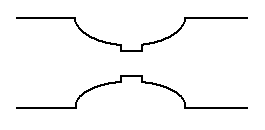 graded index semiconductor heterostructure.